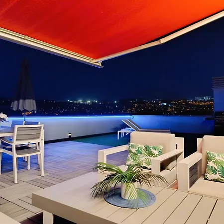 Atico Chill-out De Lujo Con Piscina Y Garaje Gratis * ヴィーゴ